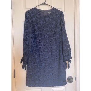 Banana Republic floral tie-sleeve shift dress